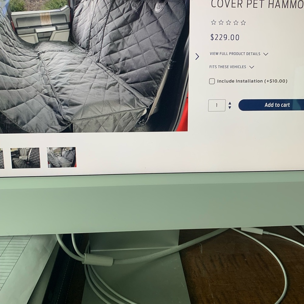 Pet car seat protector